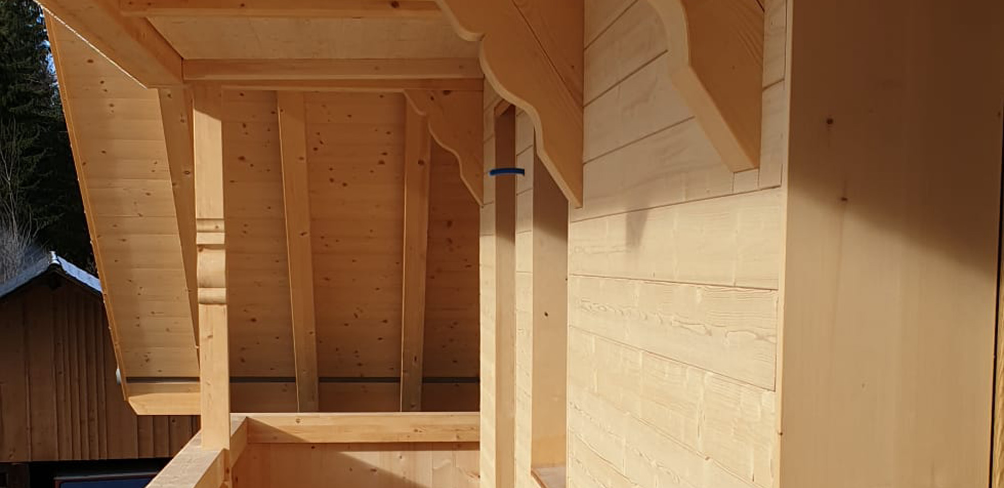 Holzbau Konstruktion